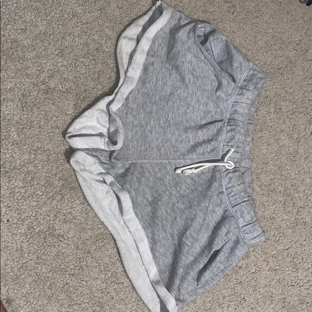 LA Hearts grey lounge shorts